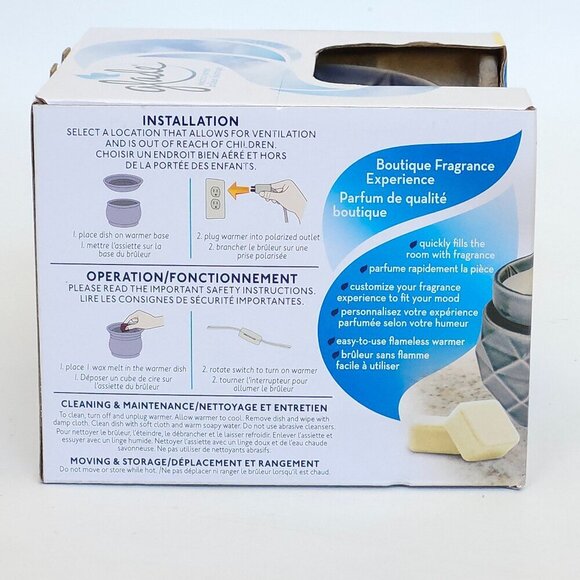 GLADE Electric Wax Warmer BNIP Melts Fragranced Wax - Picture 3 of 6